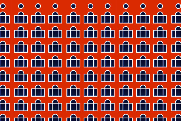 Apartment Window Orange Blue Pattern: A Modern Design Element for Interior and Exterior Spaces