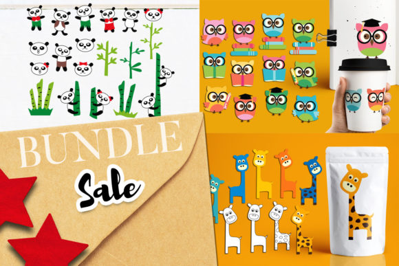 Exploring the Versatility of the Owl Giraffe Panda Bundle in Creative and Educational Projects