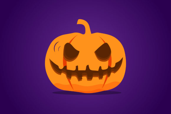 Halloween Pumpkin with Happy Face: A Strategic Design Element for Seasonal Engagement