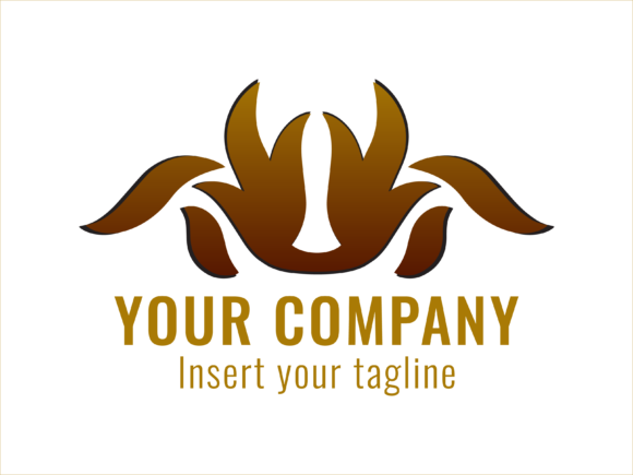 Logo Gold Leafy Blooming Flower Style: A Strategic Approach to Luxury Branding