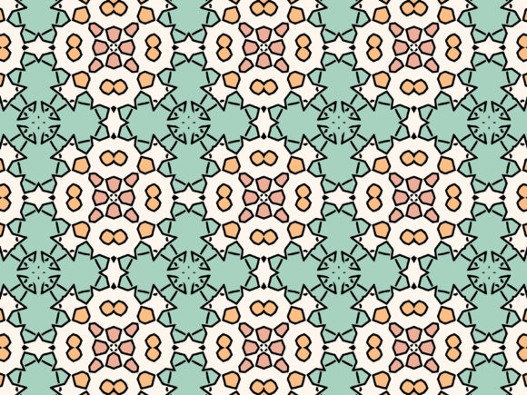 Monogram Pattern for Design and Decor