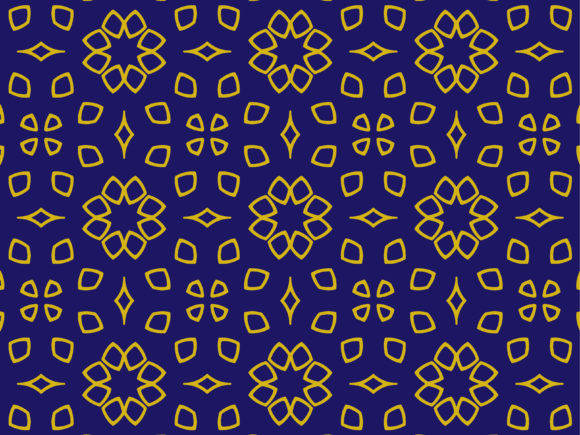 Pattern Islamic Sharp Blue: A Timeless Design Element
