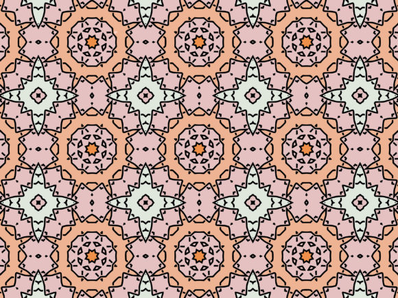 Seamless Pattern Colorful Design