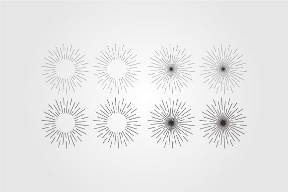 Sunburst Vector Background Design Ideas
