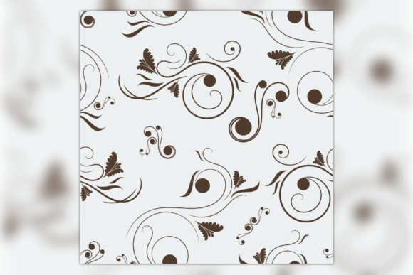 Vintage Floral Swirl Seamless Pattern: A Timeless Design for Modern Creativity