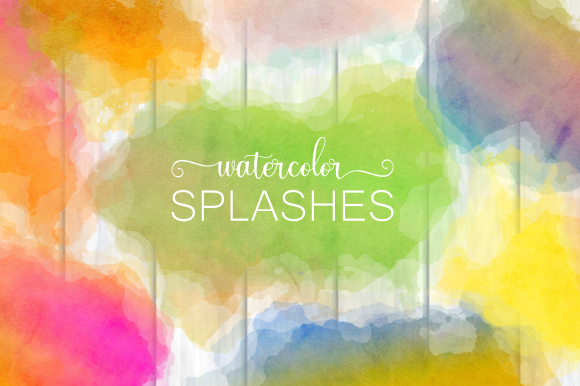 Watercolor Ink Splashes: Elevating Artistic Decor and Creative Projects with Decorative Designs